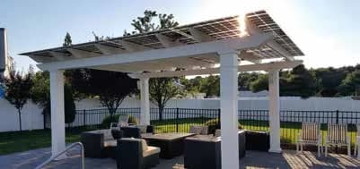 On-Grid Solar Canopy for Open Spaces